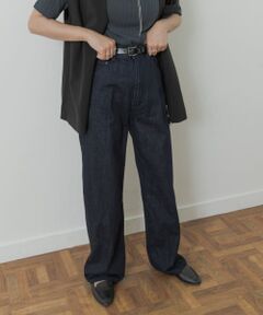 Denim Straight Pants