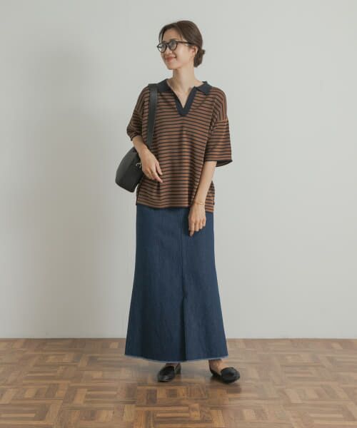 URBAN RESEARCH DOORS / アーバンリサーチ ドアーズ スカート | Denim Flare Skirt | 詳細10