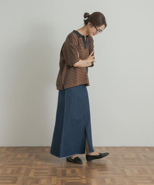 URBAN RESEARCH DOORS / アーバンリサーチ ドアーズ スカート | Denim Flare Skirt | 詳細11