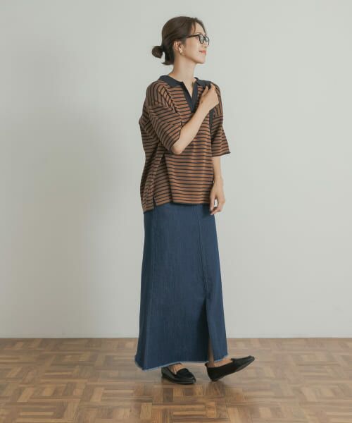 URBAN RESEARCH DOORS / アーバンリサーチ ドアーズ スカート | Denim Flare Skirt | 詳細12