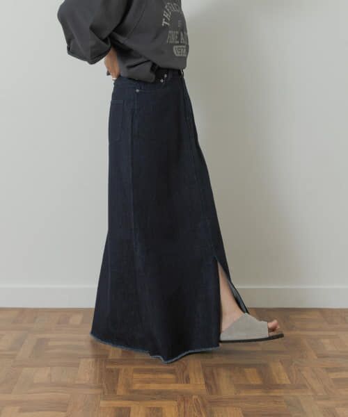 URBAN RESEARCH DOORS / アーバンリサーチ ドアーズ スカート | Denim Flare Skirt | 詳細19