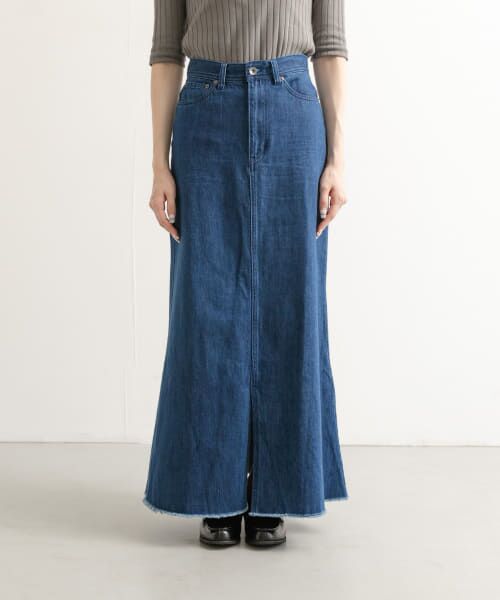 URBAN RESEARCH DOORS / アーバンリサーチ ドアーズ スカート | Denim Flare Skirt | 詳細22