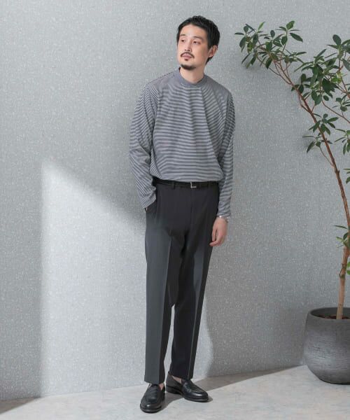 URBAN RESEARCH DOORS / アーバンリサーチ ドアーズ シャツ・ブラウス | 『抗菌/防臭』LIFE STYLE TAILOR　シルケットポンチストレッチ長袖Tシャツ | 詳細13