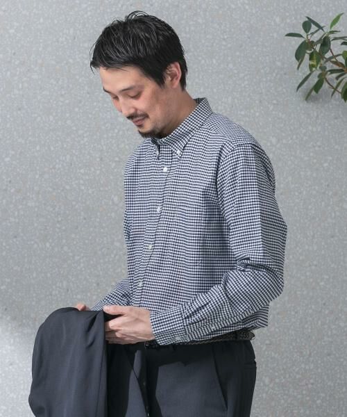 URBAN RESEARCH DOORS / アーバンリサーチ ドアーズ シャツ・ブラウス | LIFE STYLE TAILOR　マルチスペック CLASSIC OX ボタンダウンシャツ | 詳細14