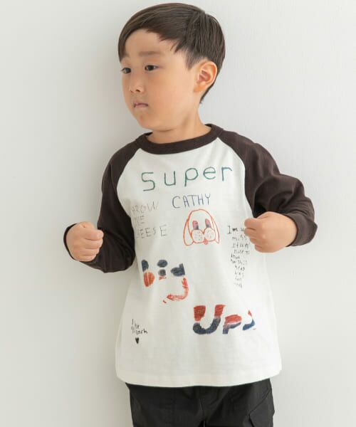 URBAN RESEARCH DOORS / アーバンリサーチ ドアーズ トップス | DENIM DUNGAREE　テンジクSUPER T-SHIRTS(KIDS) | 詳細1