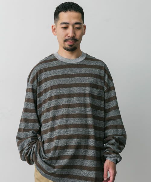 URBAN RESEARCH DOORS / アーバンリサーチ ドアーズ Tシャツ | 『別注』ENDS and MEANS×DOORS　Pocket Long-Sleeve Tee | 詳細1