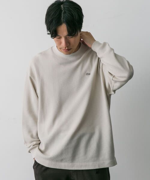 URBAN RESEARCH DOORS / アーバンリサーチ ドアーズ Tシャツ | 『別注』LACOSTE×DOORS　thick pique mock Long-Sleeve | 詳細1