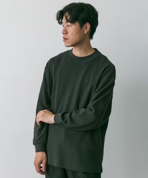 URBAN RESEARCH DOORS / アーバンリサーチ ドアーズ Tシャツ | 『別注』LACOSTE×DOORS　thick pique mock Long-Sleeve | 詳細17