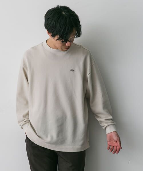 URBAN RESEARCH DOORS / アーバンリサーチ ドアーズ Tシャツ | 『別注』LACOSTE×DOORS　thick pique mock Long-Sleeve | 詳細2