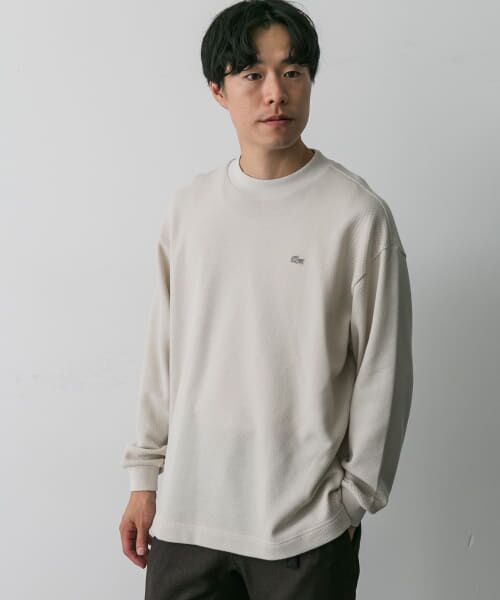 URBAN RESEARCH DOORS / アーバンリサーチ ドアーズ Tシャツ | 『別注』LACOSTE×DOORS　thick pique mock Long-Sleeve | 詳細4