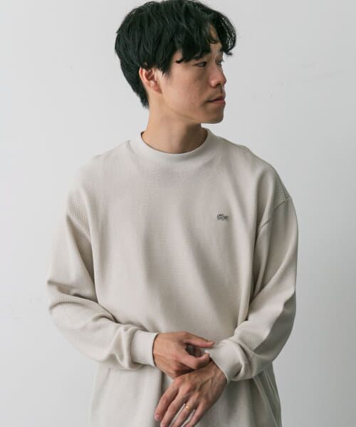 URBAN RESEARCH DOORS / アーバンリサーチ ドアーズ Tシャツ | 『別注』LACOSTE×DOORS　thick pique mock Long-Sleeve | 詳細5