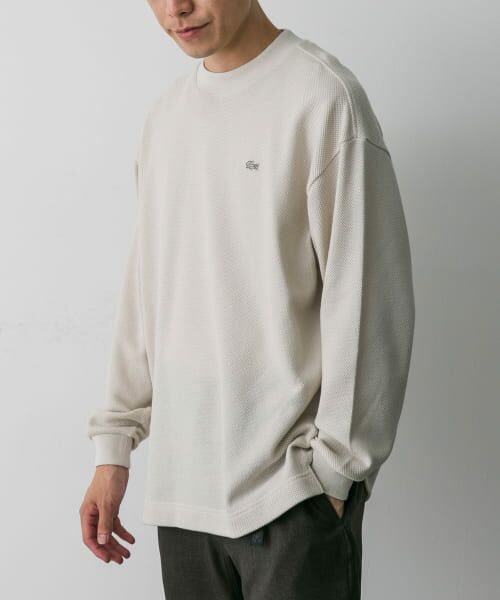 URBAN RESEARCH DOORS / アーバンリサーチ ドアーズ Tシャツ | 『別注』LACOSTE×DOORS　thick pique mock Long-Sleeve | 詳細6