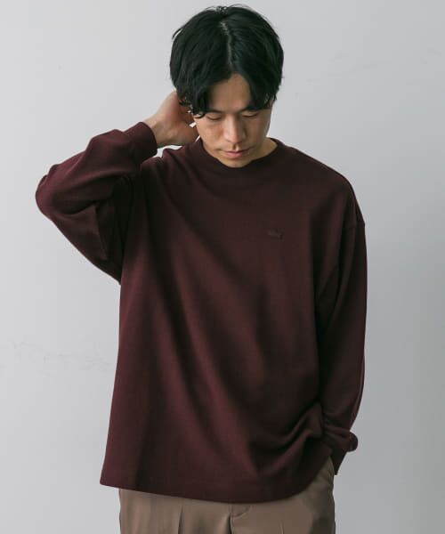 URBAN RESEARCH DOORS / アーバンリサーチ ドアーズ Tシャツ | 『別注』LACOSTE×DOORS　thick pique mock Long-Sleeve | 詳細9