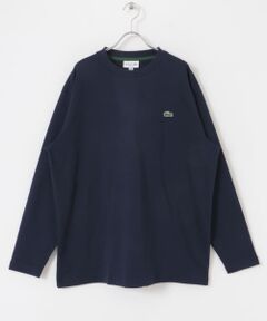 LACOSTE　裏パイルワンポイントTシャツ