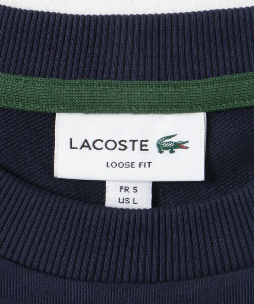 URBAN RESEARCH DOORS / アーバンリサーチ ドアーズ Tシャツ | LACOSTE　裏パイルワンポイントTシャツ | 詳細10