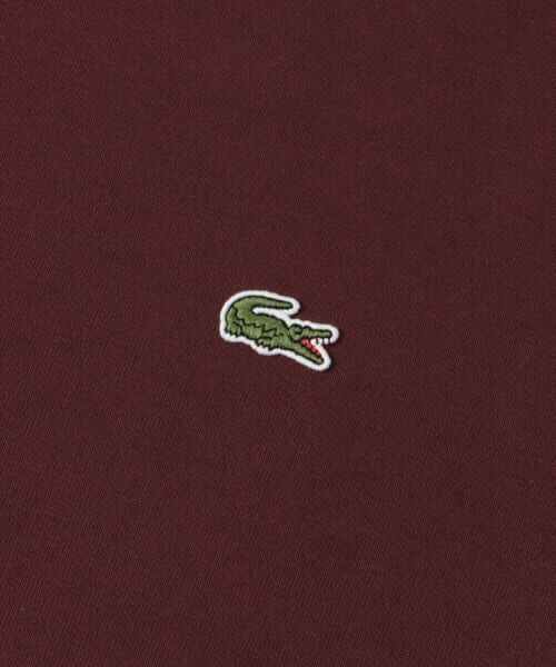 URBAN RESEARCH DOORS / アーバンリサーチ ドアーズ Tシャツ | LACOSTE　裏パイルワンポイントTシャツ | 詳細12