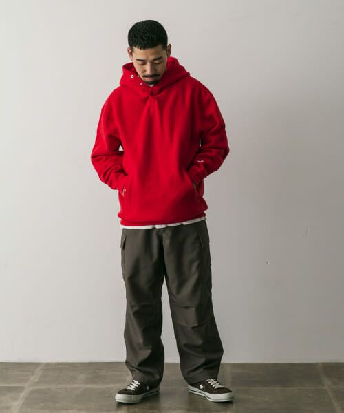 URBAN RESEARCH DOORS / アーバンリサーチ ドアーズ パーカー | 『別注』Champion×DOORS　RW HALF SNAP PARKA | 詳細30