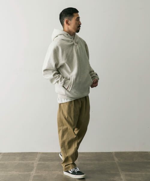 URBAN RESEARCH DOORS / アーバンリサーチ ドアーズ パーカー | 『別注』Champion×DOORS　RW HALF SNAP PARKA | 詳細5