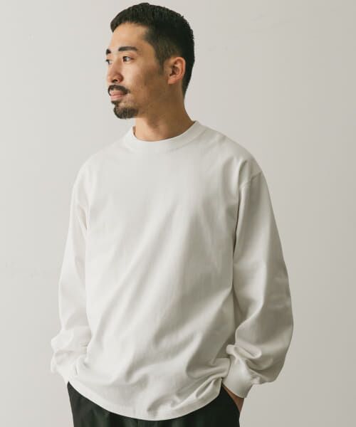 URBAN RESEARCH DOORS / アーバンリサーチ ドアーズ Tシャツ | USAコットン ロングスリーブ Tシャツ | 詳細2