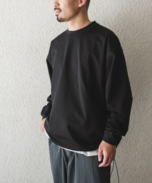 URBAN RESEARCH DOORS / アーバンリサーチ ドアーズ Tシャツ | URD Drawstring Long-Sleeve T-shirts | 詳細10