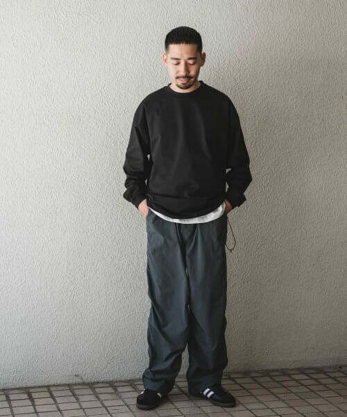 URBAN RESEARCH DOORS / アーバンリサーチ ドアーズ Tシャツ | URD Drawstring Long-Sleeve T-shirts | 詳細11