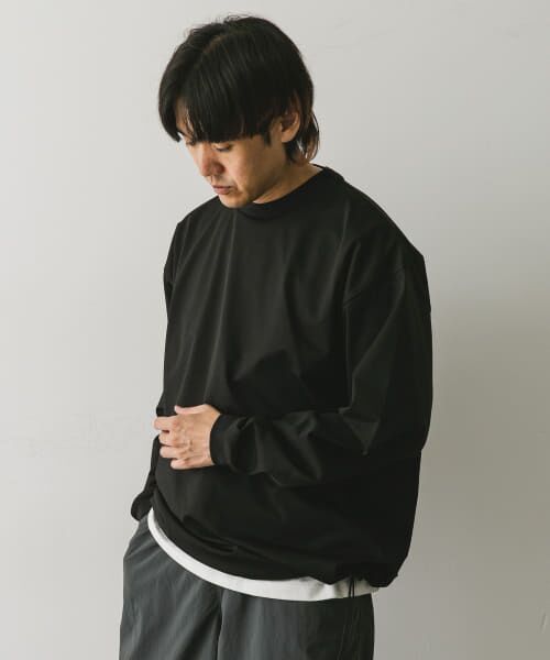 URBAN RESEARCH DOORS / アーバンリサーチ ドアーズ Tシャツ | URD Drawstring Long-Sleeve T-shirts | 詳細17