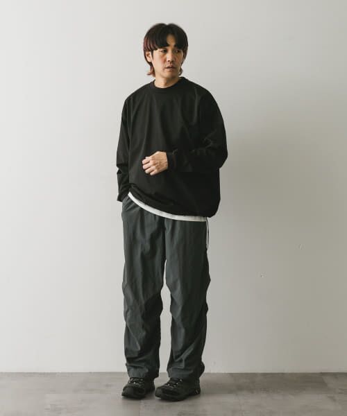 URBAN RESEARCH DOORS / アーバンリサーチ ドアーズ Tシャツ | URD Drawstring Long-Sleeve T-shirts | 詳細19