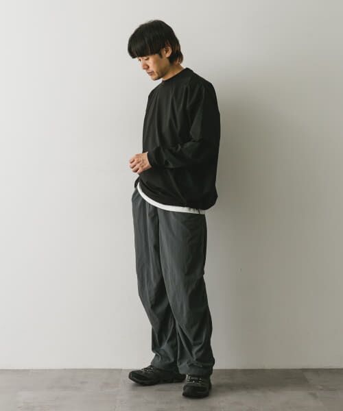 URBAN RESEARCH DOORS / アーバンリサーチ ドアーズ Tシャツ | URD Drawstring Long-Sleeve T-shirts | 詳細20