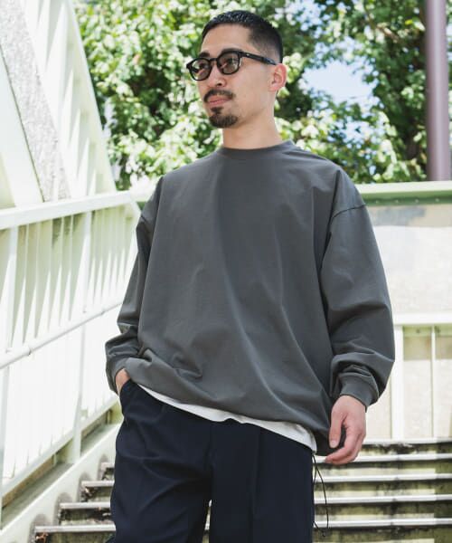 URBAN RESEARCH DOORS / アーバンリサーチ ドアーズ Tシャツ | URD Drawstring Long-Sleeve T-shirts | 詳細26