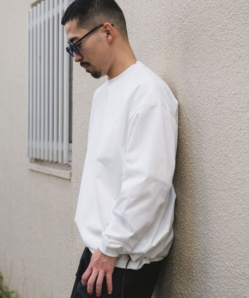 URBAN RESEARCH DOORS / アーバンリサーチ ドアーズ Tシャツ | URD Drawstring Long-Sleeve T-shirts | 詳細3