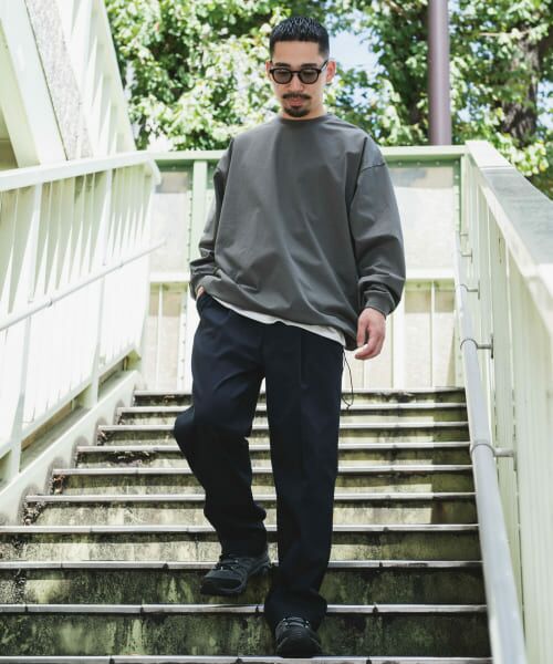 URBAN RESEARCH DOORS / アーバンリサーチ ドアーズ Tシャツ | URD Drawstring Long-Sleeve T-shirts | 詳細30