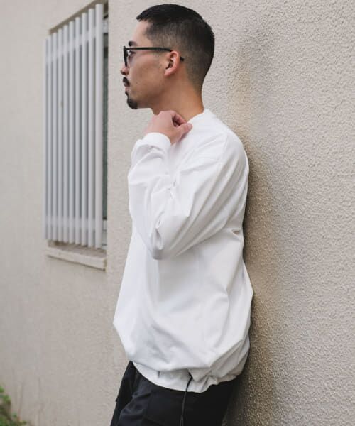 URBAN RESEARCH DOORS / アーバンリサーチ ドアーズ Tシャツ | URD Drawstring Long-Sleeve T-shirts | 詳細4