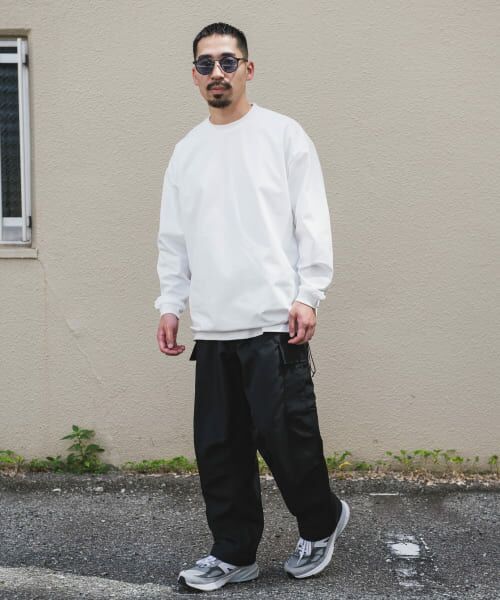 URBAN RESEARCH DOORS / アーバンリサーチ ドアーズ Tシャツ | URD Drawstring Long-Sleeve T-shirts | 詳細7