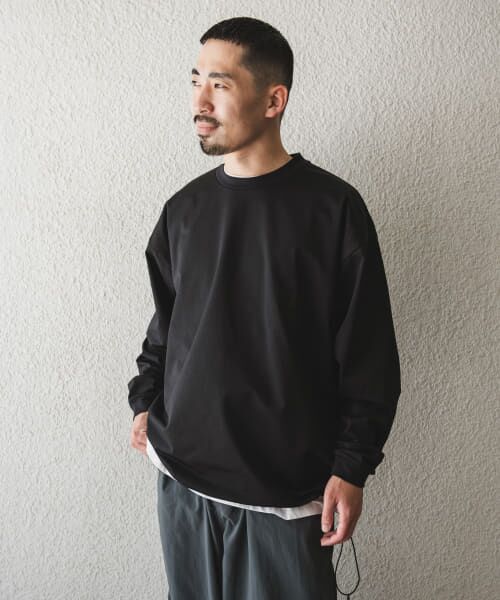 URBAN RESEARCH DOORS / アーバンリサーチ ドアーズ Tシャツ | URD Drawstring Long-Sleeve T-shirts | 詳細8