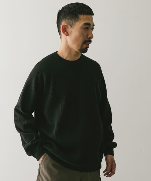 URBAN RESEARCH DOORS / アーバンリサーチ ドアーズ Tシャツ | 『UR TECH』ワッフルロングスリーブTシャツ | 詳細15