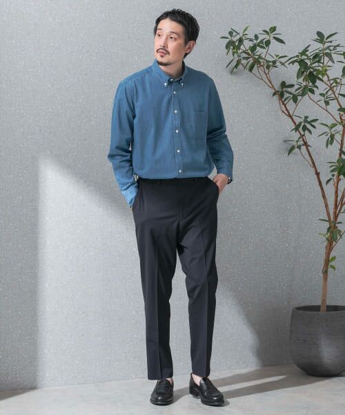 URBAN RESEARCH DOORS / アーバンリサーチ ドアーズ シャツ・ブラウス | LIFE STYLE TAILOR　デニムボタンダウンシャツ | 詳細6