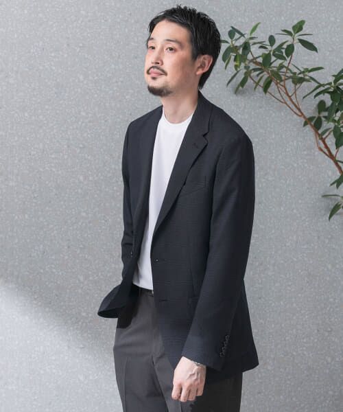 URBAN RESEARCH DOORS / アーバンリサーチ ドアーズ その他アウター | 『洗濯可/防シワ』LIFE STYLE TAILOR　TRABESTグレンチェックジャケット | 詳細12