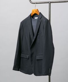 『防シワ/イージーケア』LIFE STYLE TAILOR　ウールライクツイルストレッチジャケット