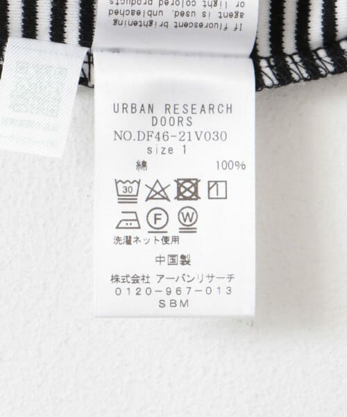 URBAN RESEARCH DOORS / アーバンリサーチ ドアーズ Tシャツ | FORK&SPOON　ボーダータートルネックカットソー | 詳細19