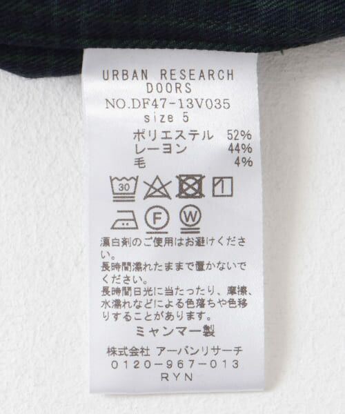 URBAN RESEARCH DOORS / アーバンリサーチ ドアーズ シャツ・ブラウス | FORK&SPOON　TRWバンドカラーシャツ | 詳細22