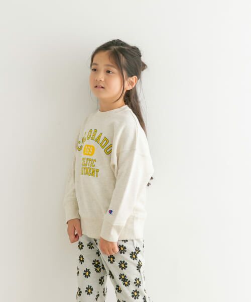 URBAN RESEARCH DOORS / アーバンリサーチ ドアーズ トップス | 『別注』Champion×DOORS　ロゴスウェット(KIDS) | 詳細11