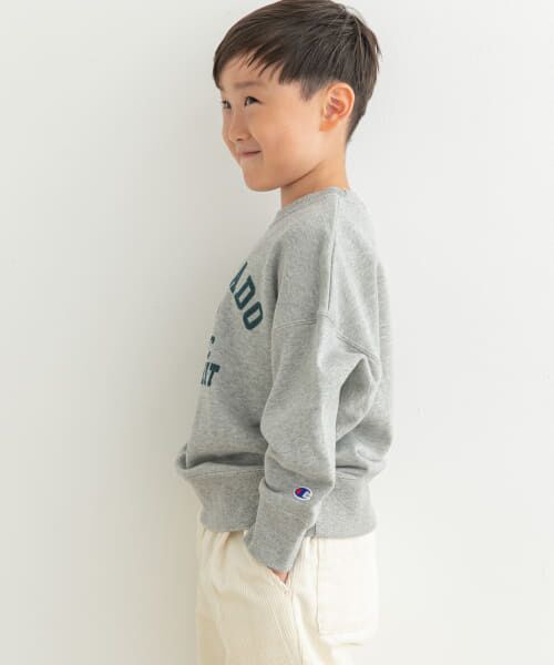 URBAN RESEARCH DOORS / アーバンリサーチ ドアーズ トップス | 『別注』Champion×DOORS　ロゴスウェット(KIDS) | 詳細20