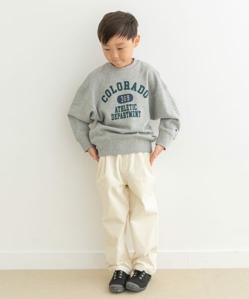 URBAN RESEARCH DOORS / アーバンリサーチ ドアーズ トップス | 『別注』Champion×DOORS　ロゴスウェット(KIDS) | 詳細23