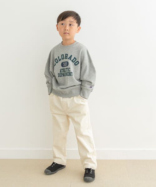 URBAN RESEARCH DOORS / アーバンリサーチ ドアーズ トップス | 『別注』Champion×DOORS　ロゴスウェット(KIDS) | 詳細24