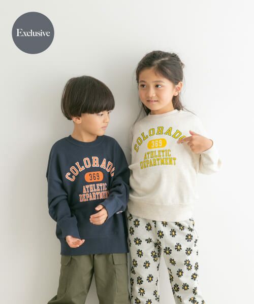 URBAN RESEARCH DOORS / アーバンリサーチ ドアーズ トップス | 『別注』Champion×DOORS　ロゴスウェット(KIDS) | 詳細5