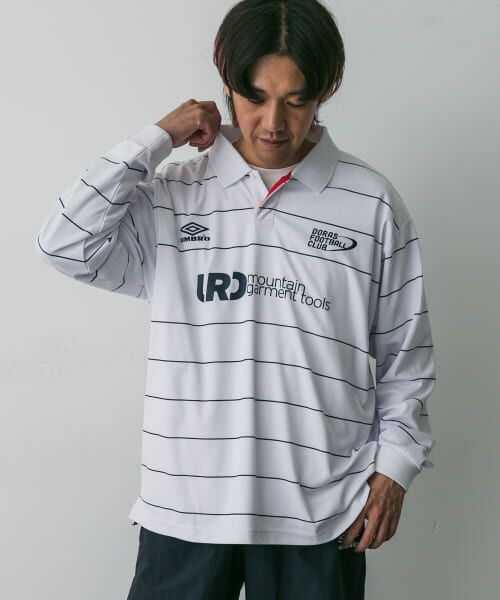 URBAN RESEARCH DOORS / アーバンリサーチ ドアーズ Tシャツ | 『別注』UMBRO×DOORS　GAME SHIRTS LONG-SLEEVE | 詳細10