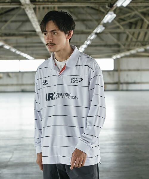 URBAN RESEARCH DOORS / アーバンリサーチ ドアーズ Tシャツ | 『別注』UMBRO×DOORS　GAME SHIRTS LONG-SLEEVE | 詳細2