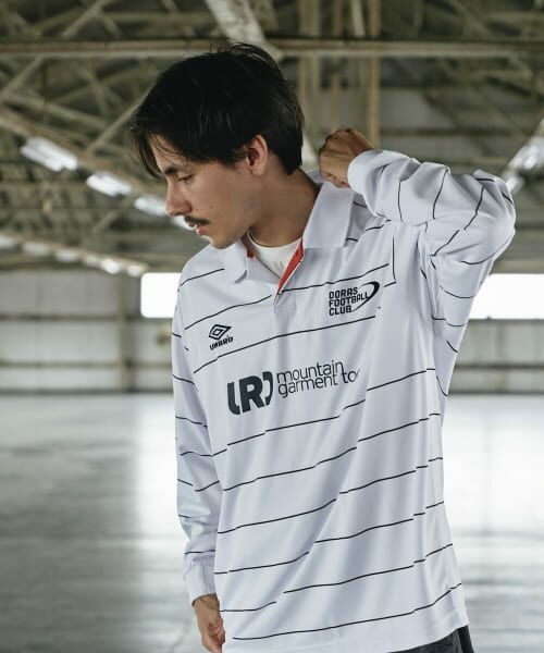 URBAN RESEARCH DOORS / アーバンリサーチ ドアーズ Tシャツ | 『別注』UMBRO×DOORS　GAME SHIRTS LONG-SLEEVE | 詳細3