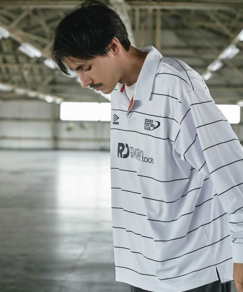 URBAN RESEARCH DOORS / アーバンリサーチ ドアーズ Tシャツ | 『別注』UMBRO×DOORS　GAME SHIRTS LONG-SLEEVE | 詳細4