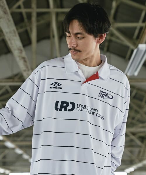 URBAN RESEARCH DOORS / アーバンリサーチ ドアーズ Tシャツ | 『別注』UMBRO×DOORS　GAME SHIRTS LONG-SLEEVE | 詳細5